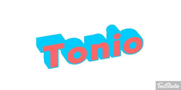 Tonio Effetto testo