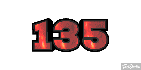 135 Efecto de texto