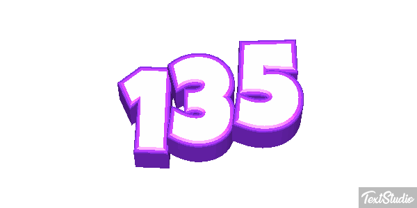 135 Efecto de texto