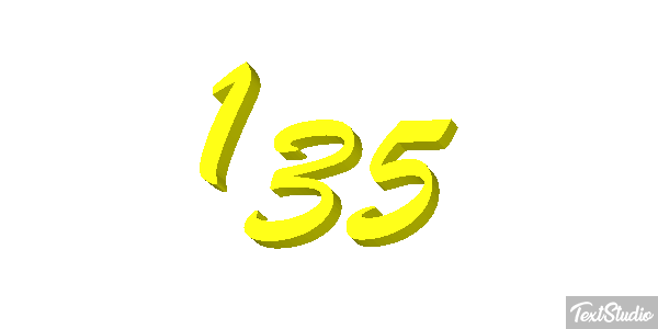 135 Efecto de texto