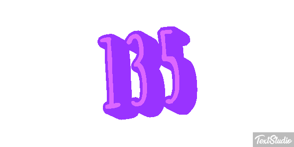 135 Efecto de texto