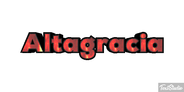 Altagracia Efecto de texto