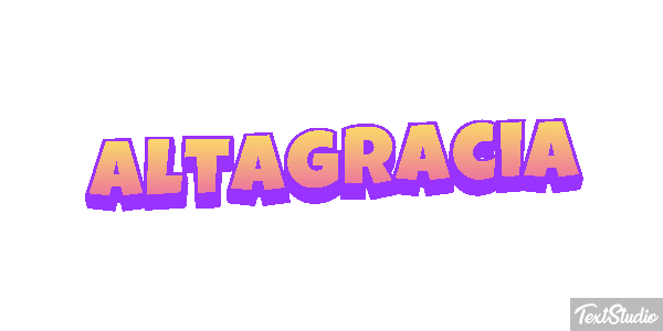 Altagracia Efecto de texto