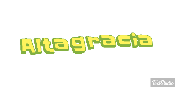 Altagracia Efecto de texto