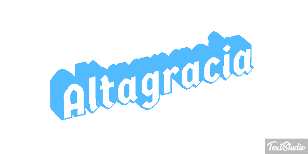 Altagracia Efecto de texto