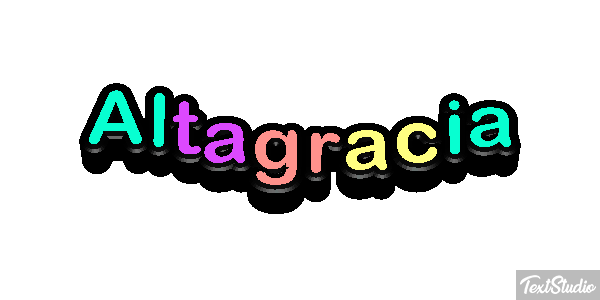 Altagracia Efecto de texto