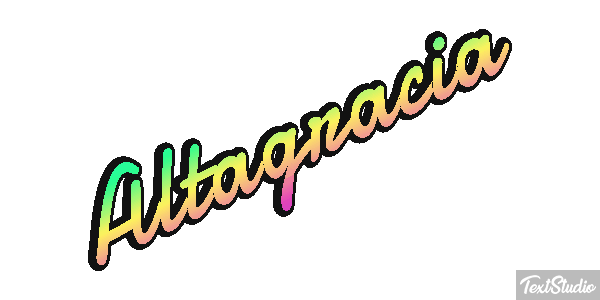Altagracia Efecto de texto