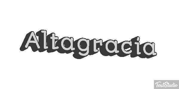 Altagracia Efecto de texto