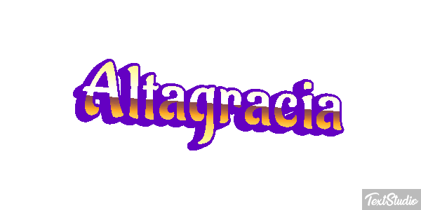 Altagracia Efecto de texto