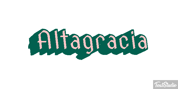 Altagracia Efecto de texto