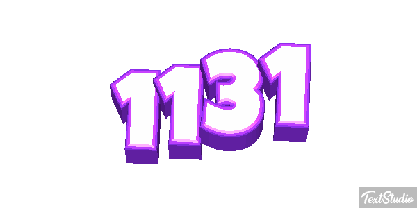 1131 Text effect