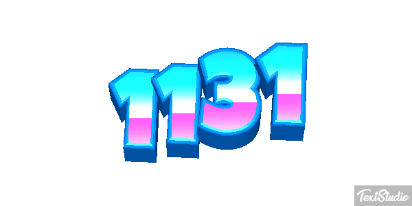 1131 Text effect