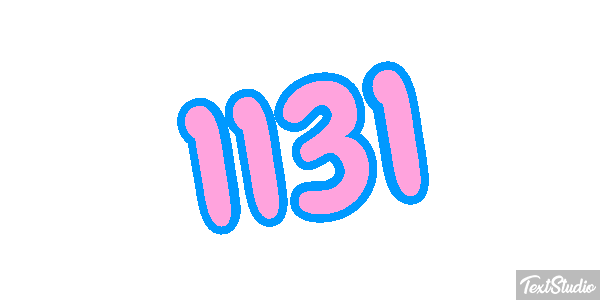 1131 Text effect