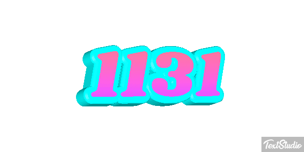 1131 Text effect