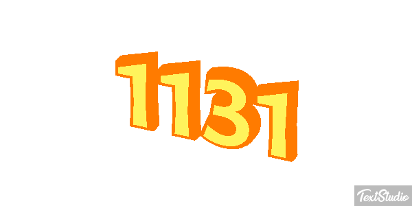 1131 Text effect