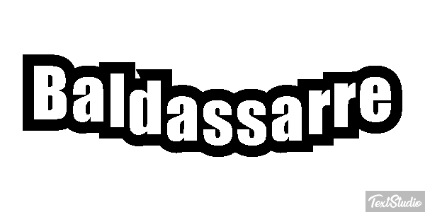 Baldassarre Effetto testo
