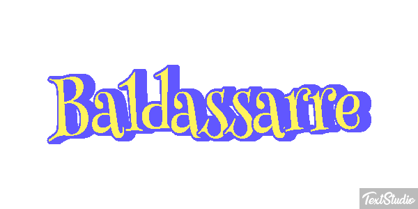Baldassarre Effetto testo