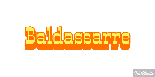 Baldassarre Effetto testo