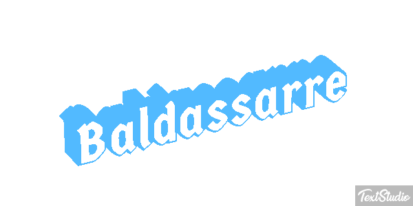 Baldassarre Effetto testo