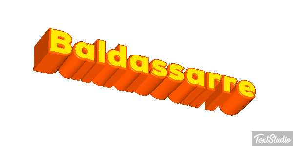 Baldassarre Effetto testo