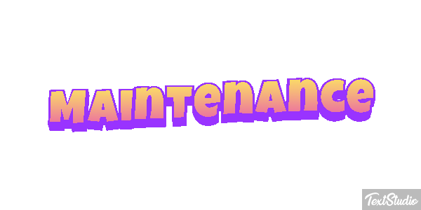 Maintenance テキスト効果
