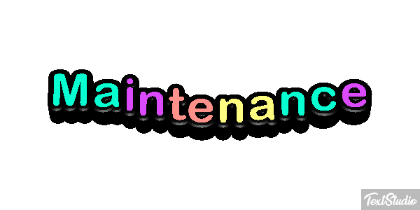 Maintenance テキスト効果
