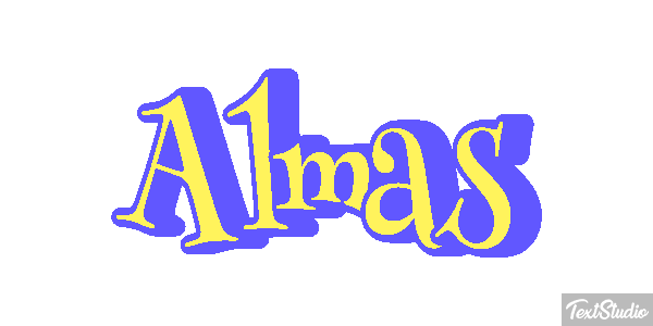 Almas Effet de texte