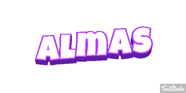 Almas Effet de texte