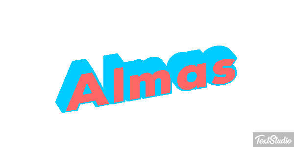 Almas Effet de texte