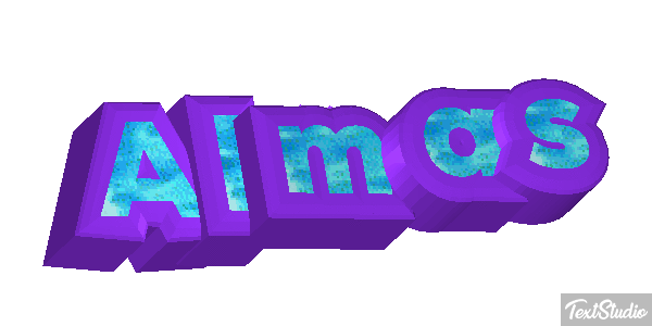 Almas Effet de texte