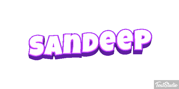 Sandeep Efecto de texto