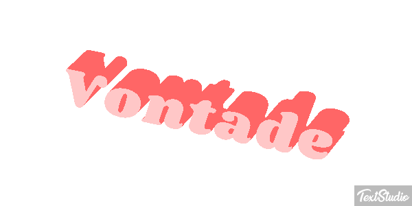 Vontade Efeito do texto