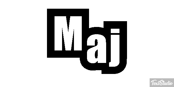 Maj Text effect