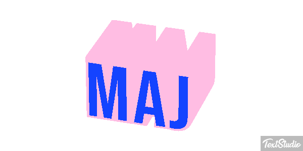 Maj Text effect