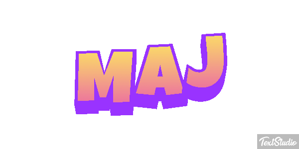 Maj Text effect