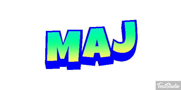 Maj Text effect