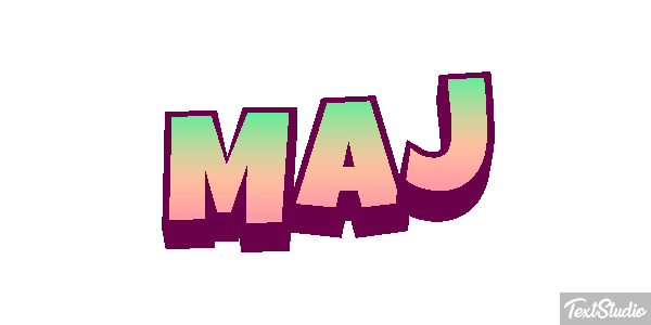 Maj Text effect