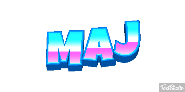 Maj Text effect