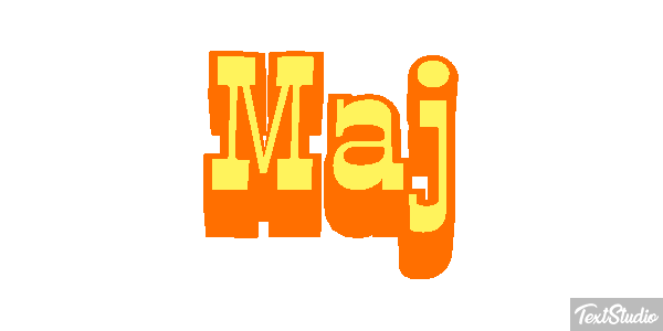 Maj Text effect