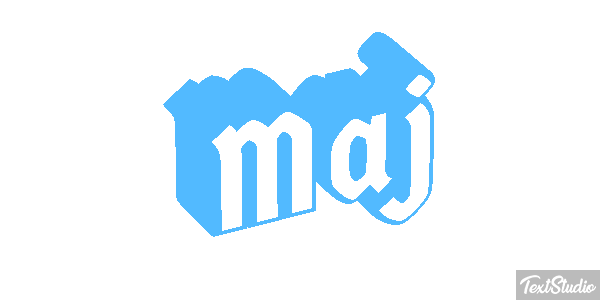 Maj Text effect