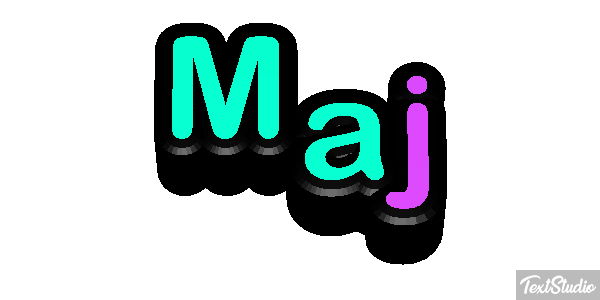 Maj Text effect