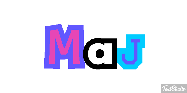 Maj Text effect