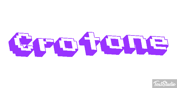 Crotone Text effect