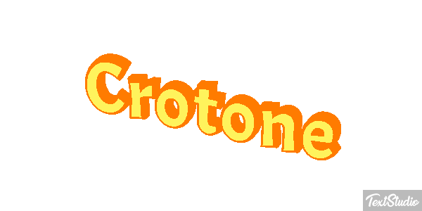 Crotone Text effect