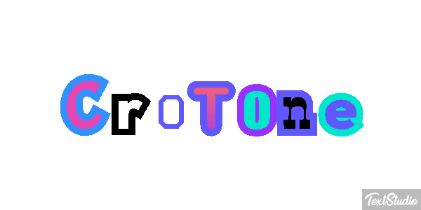 Crotone Text effect