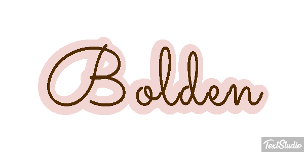 Bolden Effetto testo