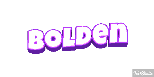 Bolden Effetto testo