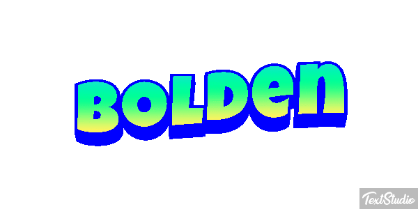 Bolden Effetto testo