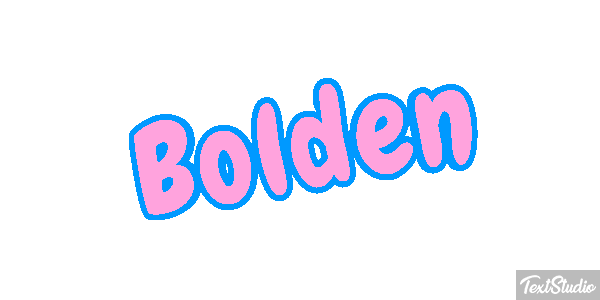 Bolden Effetto testo