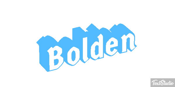 Bolden Effetto testo
